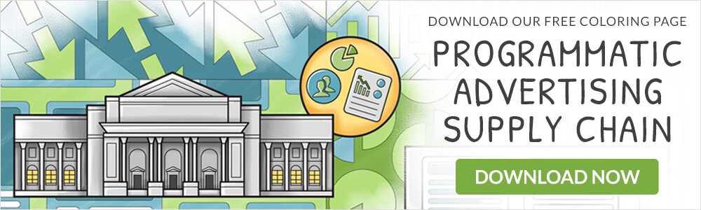 Choozle Printable Programmatic Ad Supply Chain Coloring Page