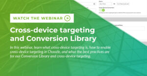 cross device targeting and conversion library webinar