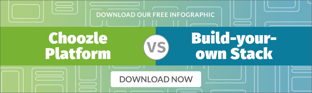 Choozle vs. Build Your Own Stack Infographic