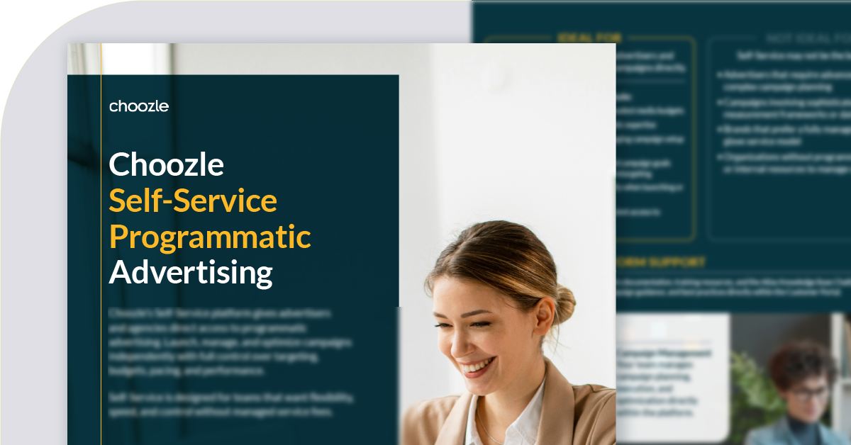Choozle Self Service Programmatic Advertising