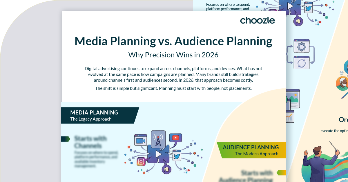 Media Planning vs. Audience Planning Infographic